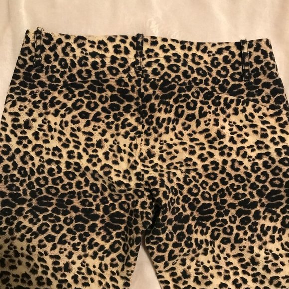 Wet Seal Leopard Print Slacks - Picture 5 of 9